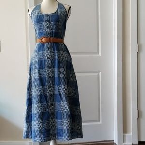 Rivert &Thread Denim Halter Dress